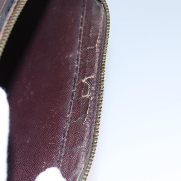 LOUIS VUITTON Taiga Baikal Clutch Bag Acajou M30186 LV Auth ti2637 - Picture 10 of 16